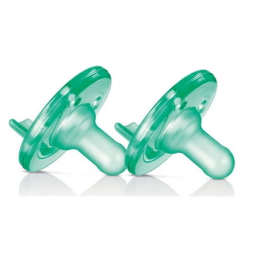 Philips Avent Soothie Pacifier, 0-3 Months, Green, 2 Pack, SCF190/01