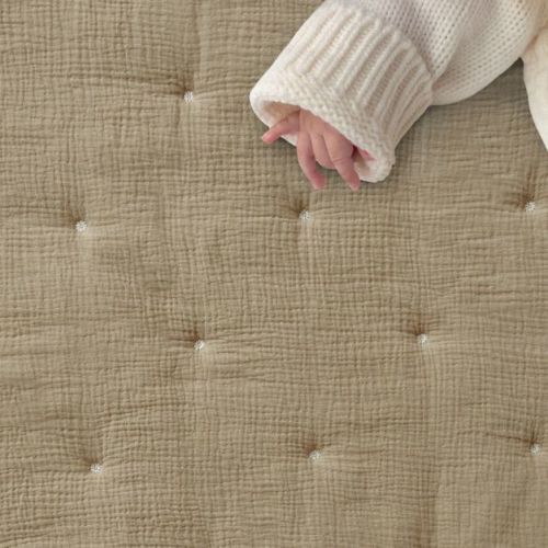 Cloud Muslin Pink/white 5pc Bedding Set - Levtex Baby