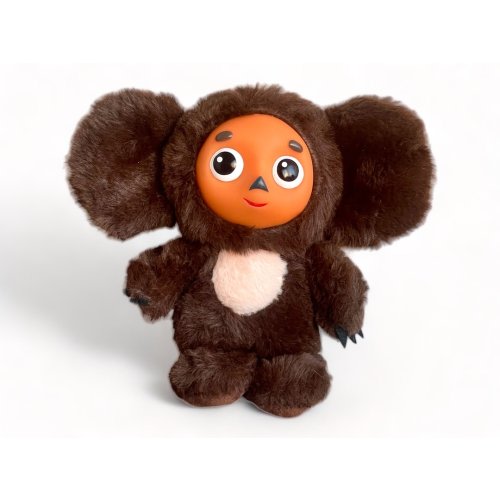 Cheburashka - Vintage Soviet Plush Toy - Figure Doll - Cartoon Character 20 cm - Kids Gift