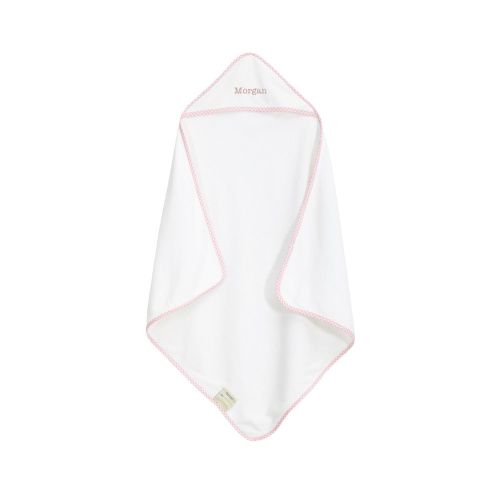 Gingham Baby Hooded Towel