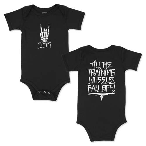 DBK Baby Onesies | Till The Training Wheels Fall Off | High Quality – Dirt Bike Kidz