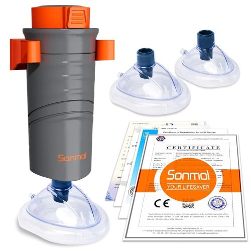Automatic Choking Rescue Device for Kids and Adults with 3 Masks | Portable Anti Choking Device Strong Suction Home Emergency Kit | First Aid Airway Assist Device Heimlich Maneuver Device