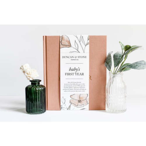Baby's First Year Memory Book & Baby Photo Album by Duncan & Stone – Duncan & Stone Paper Co.