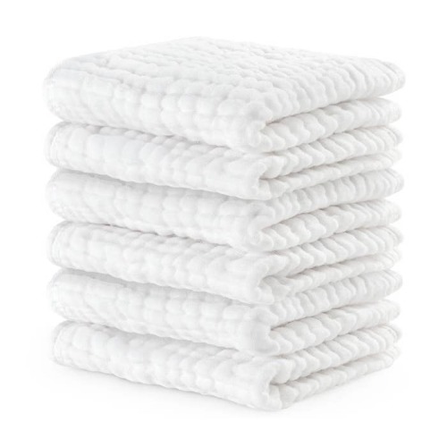 Muslin Washcloths (6 Pack)