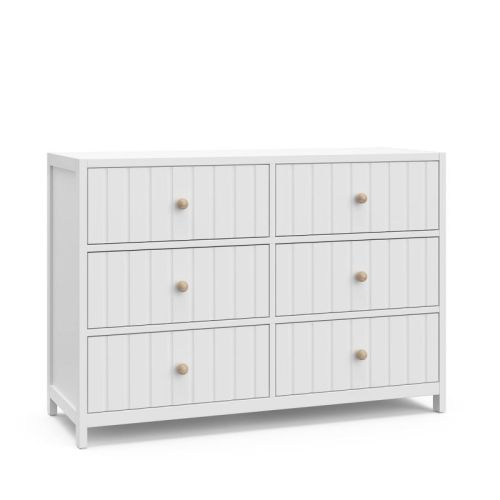 Graco Teddi 6 Drawer Dresser, Color: White  - Out of Stock