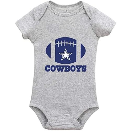Cowboys Baby Bodysuit Girl boy Infant Toddler Organic Clothes