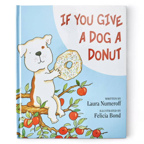 Kohl's Cares Give A Dog A Donut by Laura Numeroff Hardcover Children's Book