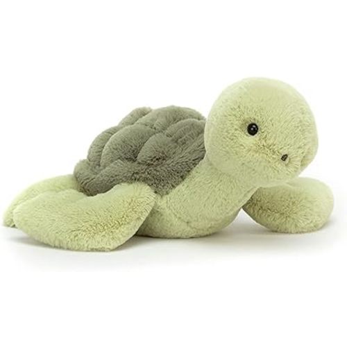Jellycat Tully Turtle Stuffed Animal, 11 inches | Reptile Plush Toy | Classic Children's Gift