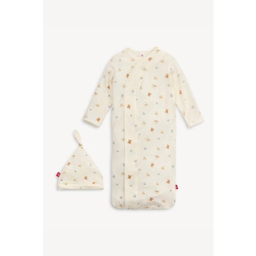 Lullaby Lane Cozy Gown + Hat - Magnetic Me - Lush Lemon