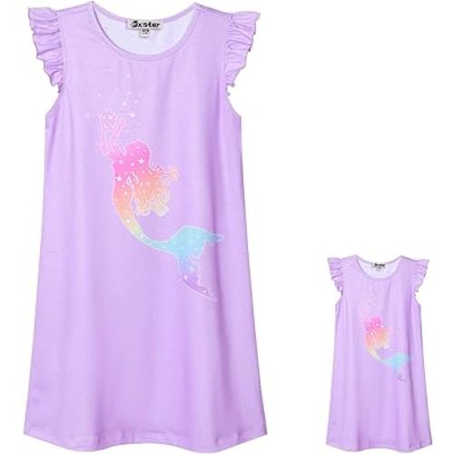 Matching Girls & Doll Nightgowns Pajamas