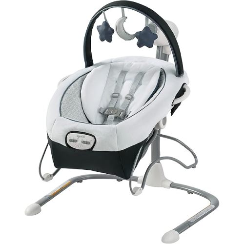 Graco Soothe 'n Sway LX Swing with Portable Bouncer, Rainier