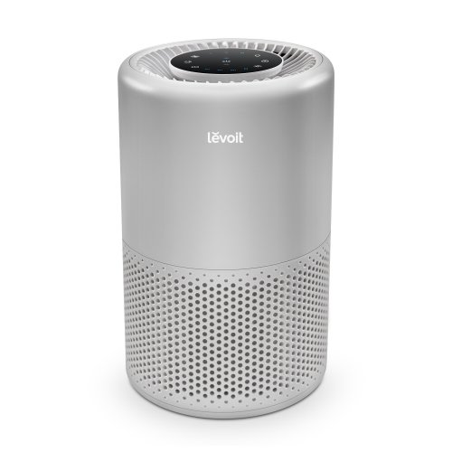 Levoit Core 200 3 -Speed Smart Compatible Gray Activated Carbon Air Purifier ENERGY STAR Certified (Covers: 915-sq ft )