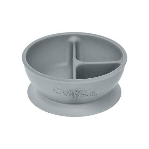 green sprouts® Silicone Learning Bowl in  - Gray