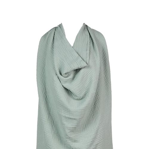 snuggle me® Nursing Cover - 100% Organic Cotton Muslin Nursing Cover Up for Breastfeeding with a BPA-Free Silicone Teether Ring, Ultra-Soft & Lightweight (33.5″ × 39.4″)