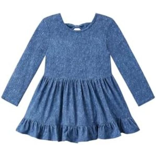 Bamboo Viscose Baby Girl Bodysuit Long Sleeve Cute Bow Infant Girls Romper Dress