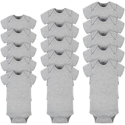 Gerber Unisex Baby 15 Piece Onesies Bodysuit Multi Size Pack