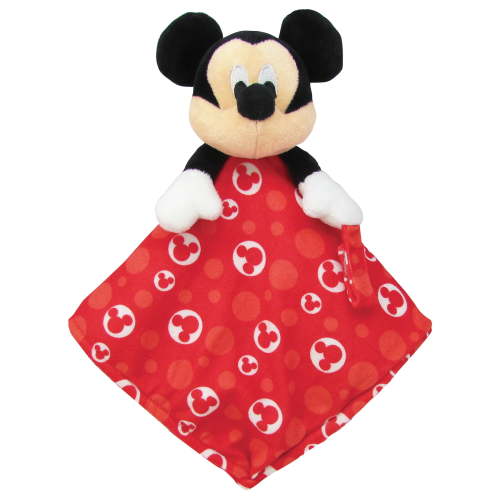 Collections Etc KIDS PREFERRED Disney Baby Mickey Mouse Plush Stuffed Animal Snuggler Blanket