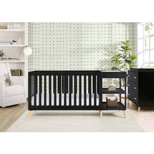 Essex 4-in-1 Convertible Crib and Changer | Delta Children