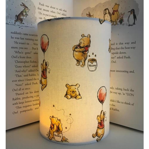Winnie The Pooh Handmade -Nursery Night Light