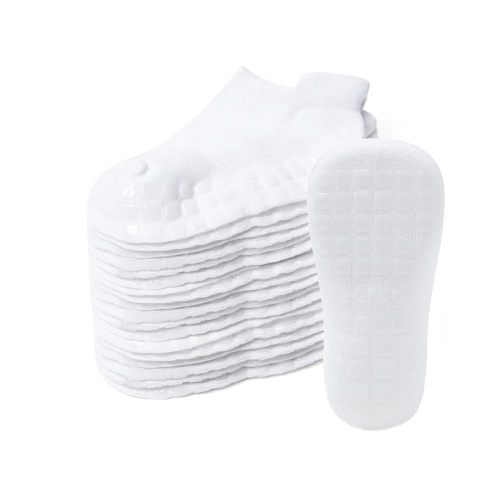 Baby Non Slip Ankle Socks with Grippers for 0 Months-7 Years Old Walking Socks