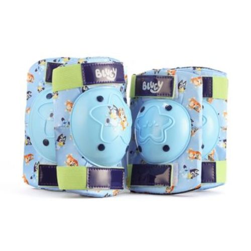 Bluey Protective Gear Set Knee Pad 4pc - Blue