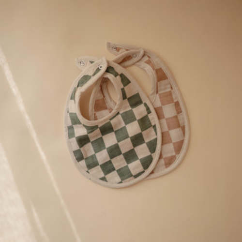 mushie Muslin Bib 2-Pack – Mushie