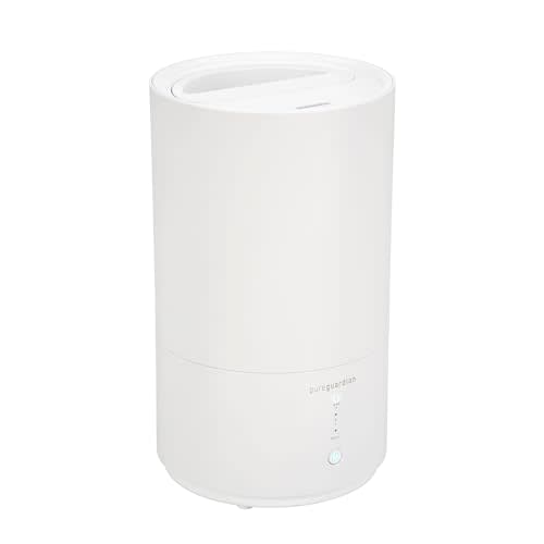 PureGuardian 30-Hour 0.80 Gal. Top Fill Cool Mist Ultrasonic Humidifier for Home with Aromatherapy Tray, Covers 320 Sq. Ft, White, H950AR