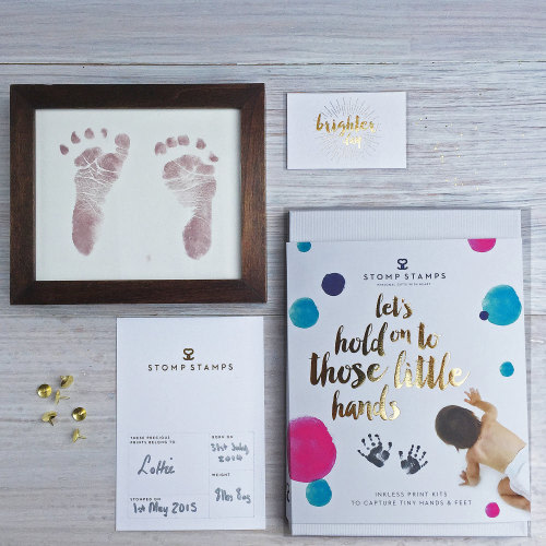 Inkless Handprint footprint kit | New baby gift | Baby shower gift | New mum gift | New dad gift | First mother's day gift | UK