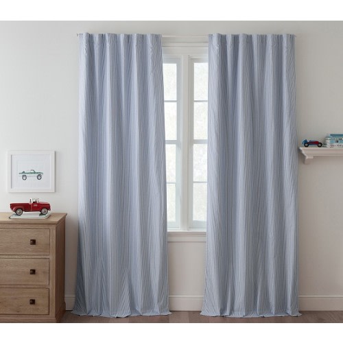 Oxford Stripe Blackout Curtain