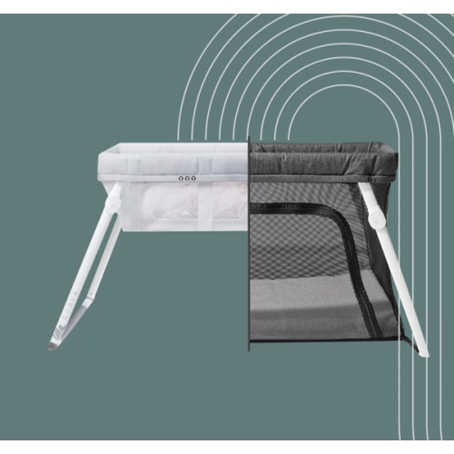 Baby Bassinet: Lotus Crib & Bassinet Kit, Convertible Travel Bassinet – Guava Family