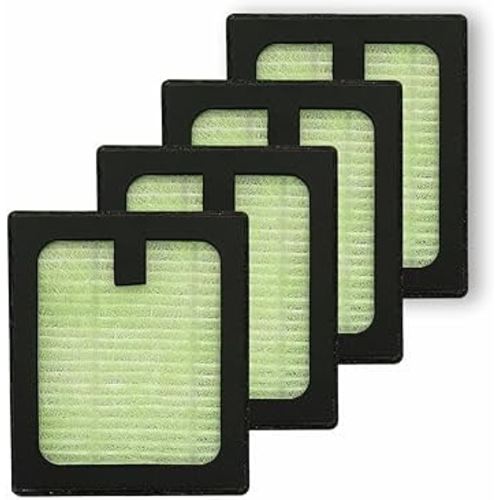 4 Pack HEPA Filter Replacement for Baby Brezza Baby Bottle Dryer Advanced, Hepa Filter Replacement Parts Compatible with Baby Brezza Baby Bottle Washer