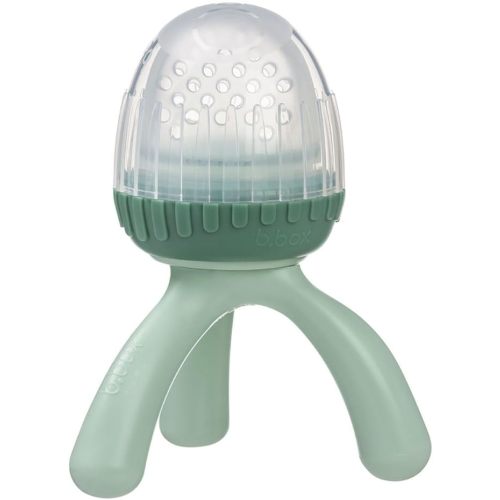 Silicone Tripod Fresh Food Feeder, Sage
