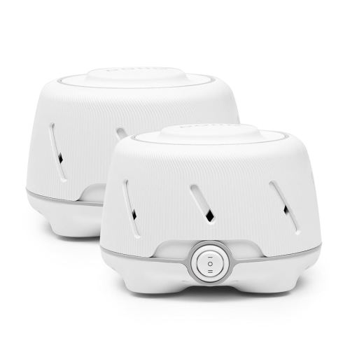 Yogasleep Dohm (2 Pack White/Gray) The Original White Noise Machine, Relaxing Natural Sound from a Real Fan, Sleep Aid & Noise Cancelling for Adults & Baby, Office Privacy & Meditation, Baby Registry
