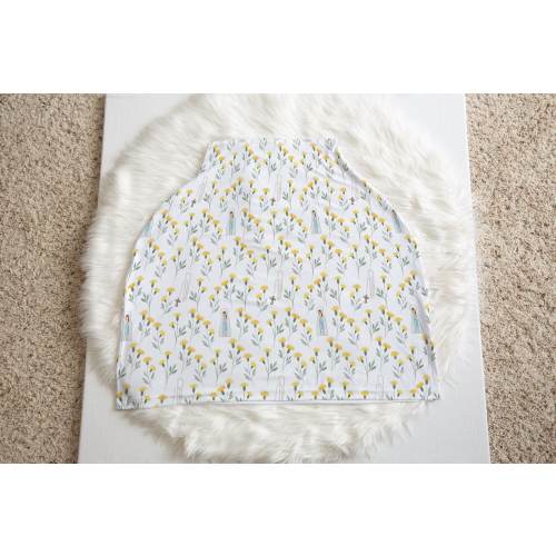 Our Lady Of Lourdes Nursing Cover Catholic Nursing Cover Catholic Carseat Cover Baby Shower Gift - Carseat Canopy - Baptismal Present