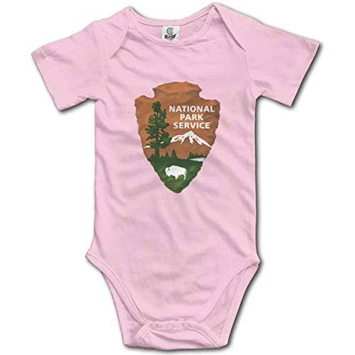 National Park Service Short Sleeve Baby Bodysuit Toddler Rompers Onesie Unisex