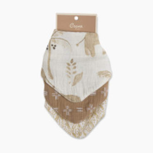 Crane Baby Cotton 4 Layer Muslin Bib Set (3 Pack) - Kendi