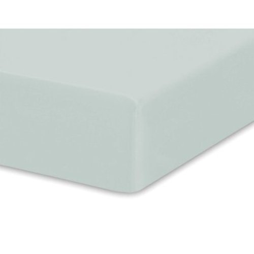 PURE BAMBOO Sheets - Bamboo Crib Fitted Sheet (52"x28"x6") for Girls and Boys - 100% Organic Bamboo, Luxuriously Soft, Ultimate Cooling, Fits Standard Size Crib Mattress (Sea Glass)