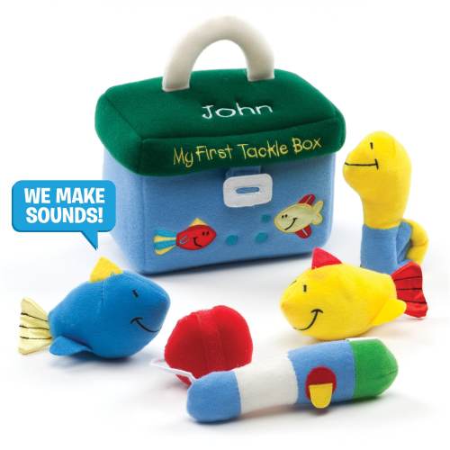 My First Tackle Box Toddler Toy Fishing Rattles for Baby Gift