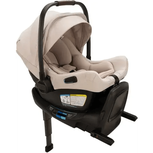 Nuna Pipa Aire RX Infant Car Seat + RELX Base – Biscotti