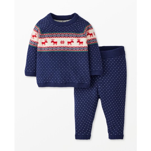 Baby Holiday Sweater & Leggings Set