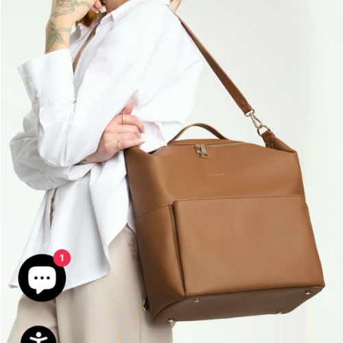 Diaper Bag - Stevie Full Backpack (Vegan)