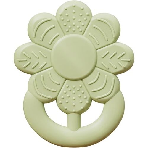 Baby Teething Toys for Babies 0-6 Months, Baby Teethers for Babies 3-6 6-12 Months Silicone Baby Chew Toys Gifts for Must Haves, BPA Free Flower