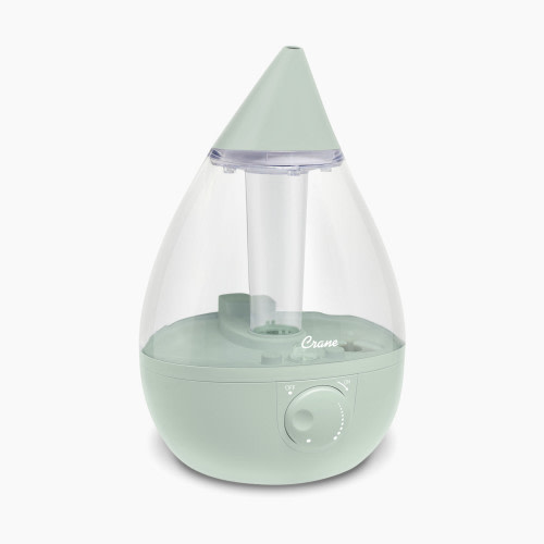 Crane Drop Ultrasonic Cool Mist Humidifier - 1 Gallon - Dewdrop (Exclusive to Babylist)