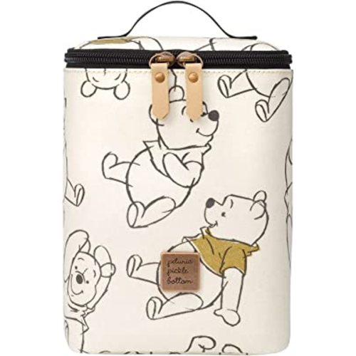 Petunia Pickle Bottom Baby Cooler Bag | Perfect for Baby Bottles and Snacks | Insulated & Reusable Bottle Cooler and Baby Holder | Disney Baby | Winnie The Pooh