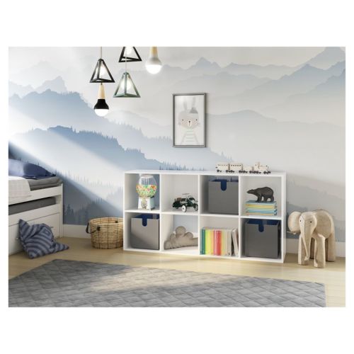 11" 8 Cube Organizer Shelf - Room Essentials™, Color: White