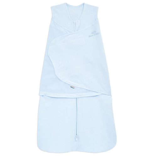 Baby Blue Cotton Swaddle S | HALO