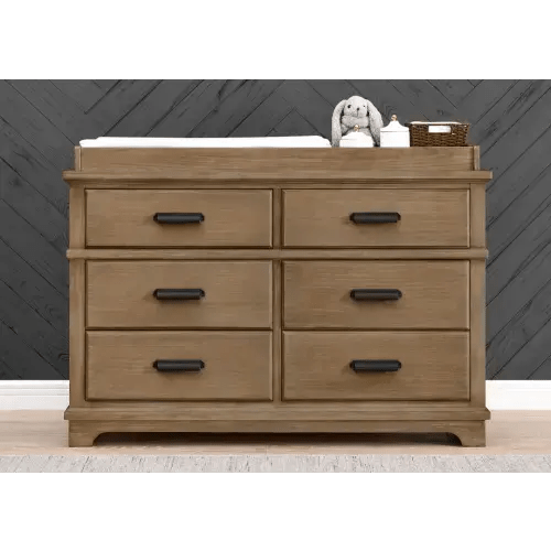 Asher 6 Drawer Dresser with Changing Top - Delta Children