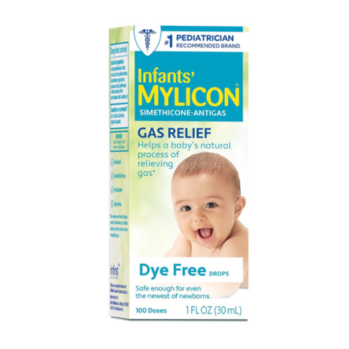MYLICON Infants Gas Relief Drops for Infants and Babies, Dye Free Formula, 1 Fluid Ounce