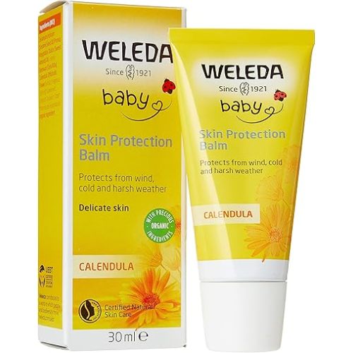 Weleda Baby Calendula Weather Protection Cream, 1 Fluid Ounce