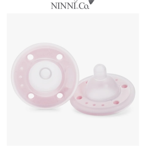 Ninni Pacifier Petal Pink 2 Pack